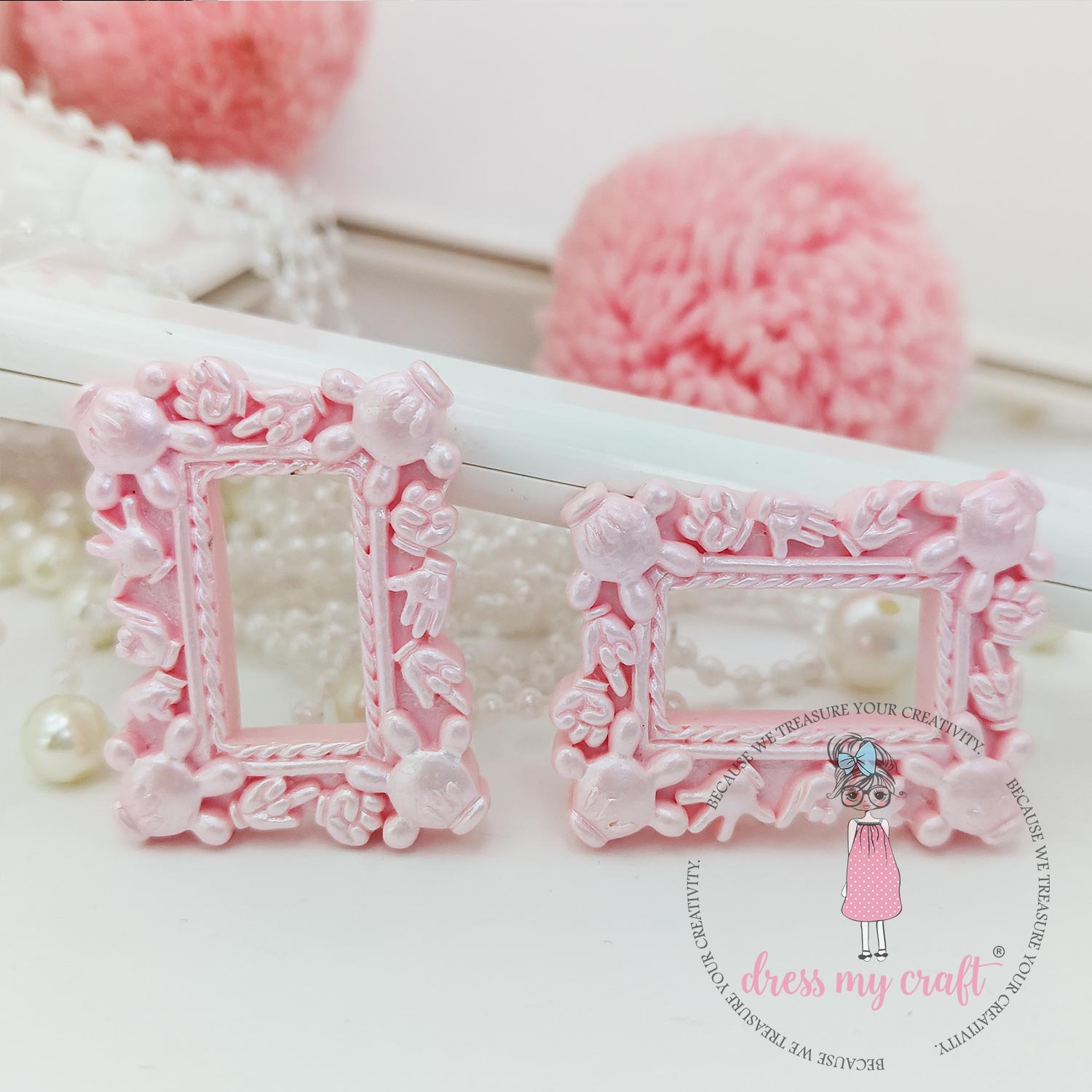 Miniature Mickey Frame - Pink Mini