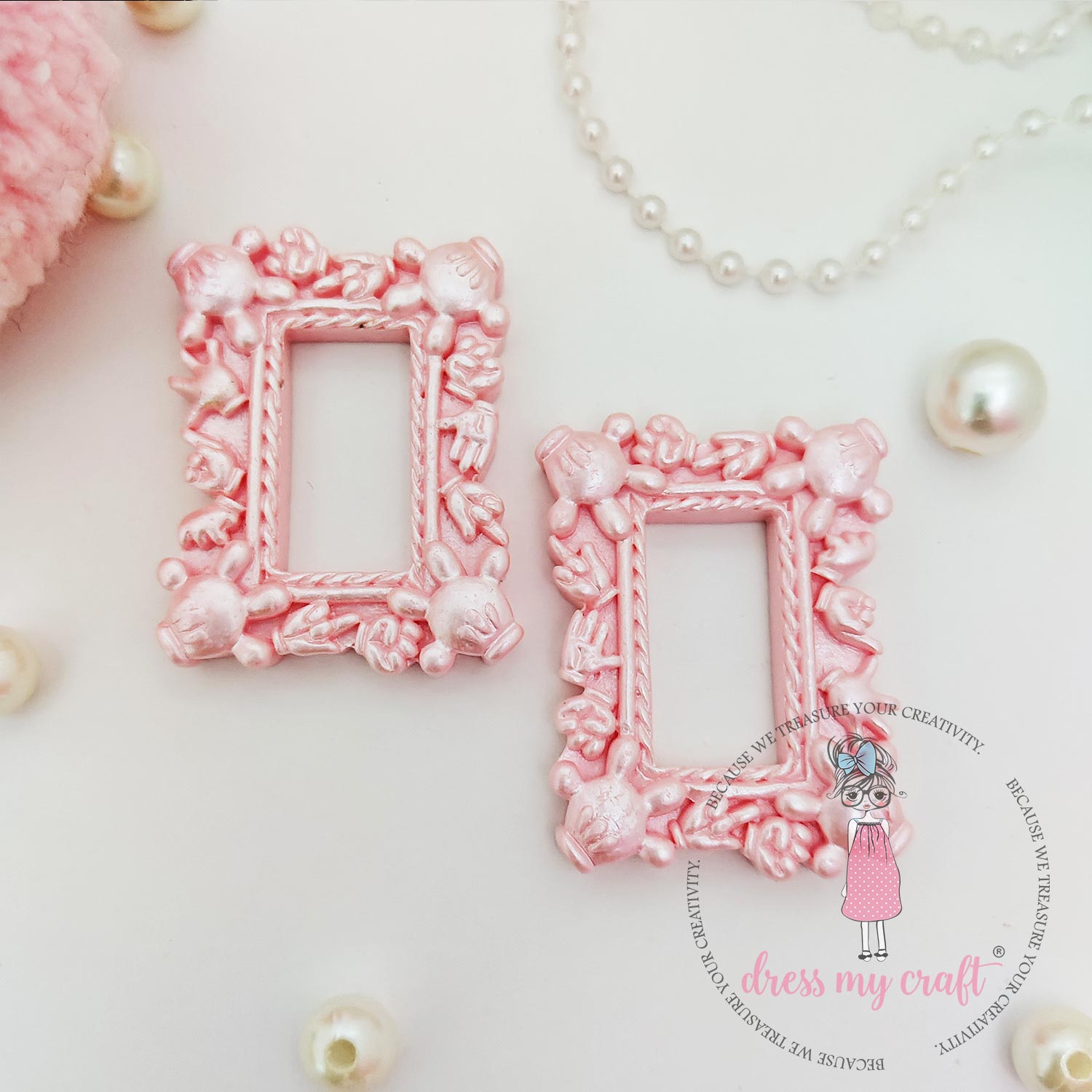 Miniature Mickey Frame - Pink Mini