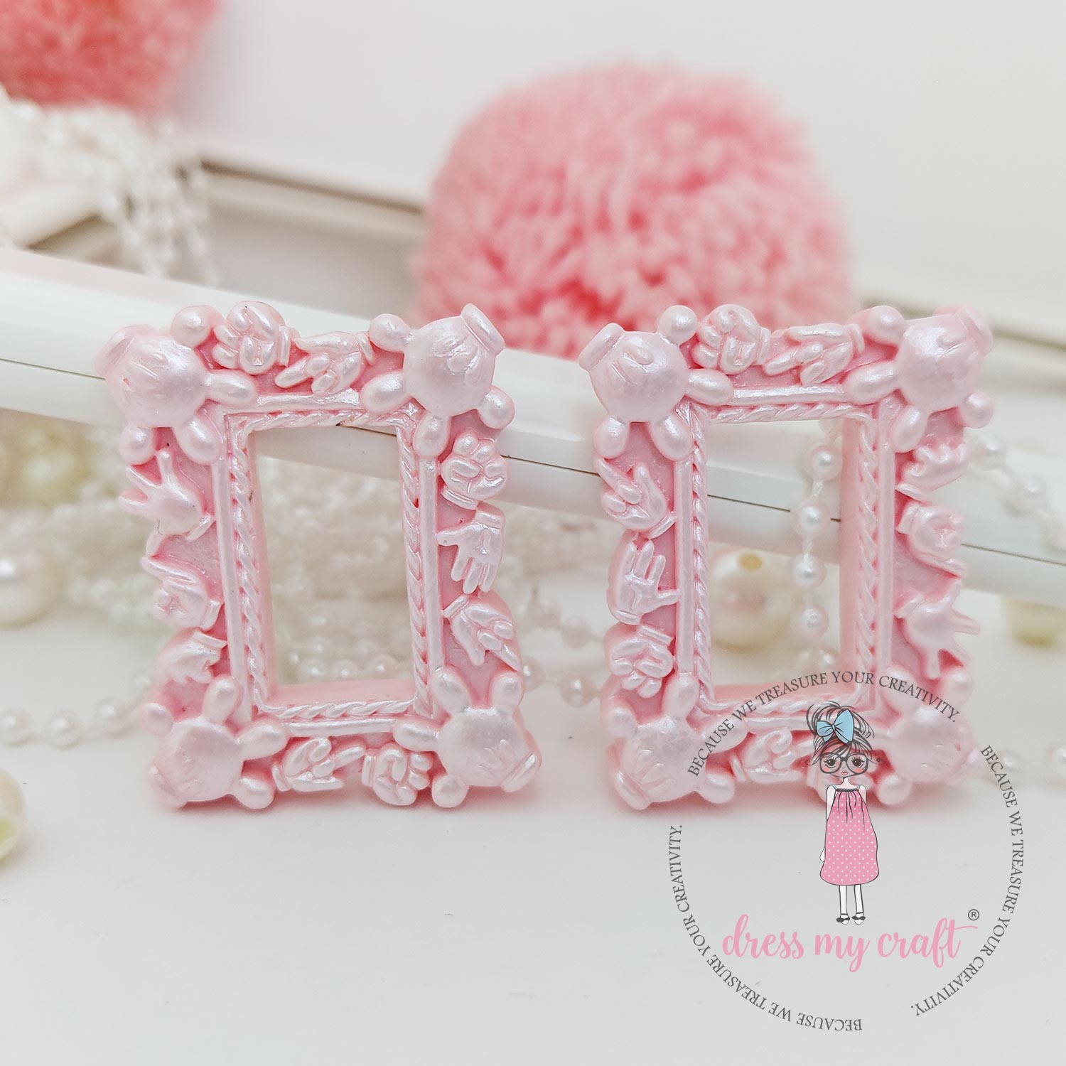 Miniature Mickey Frame - Pink Mini