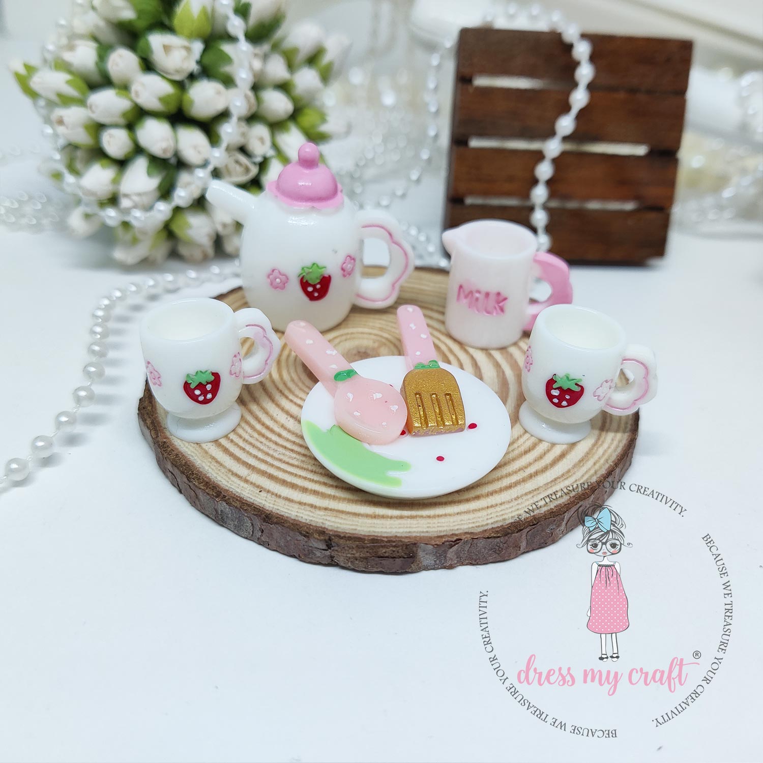Miniature Cute Tea Set