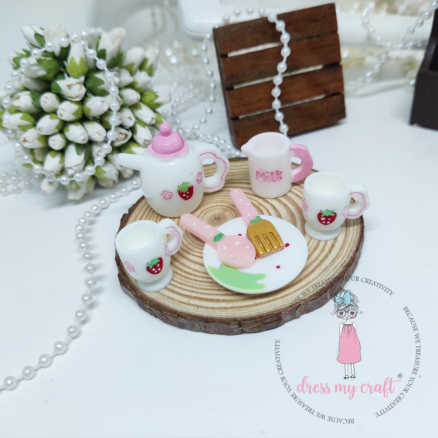 Miniature Cute Tea Set