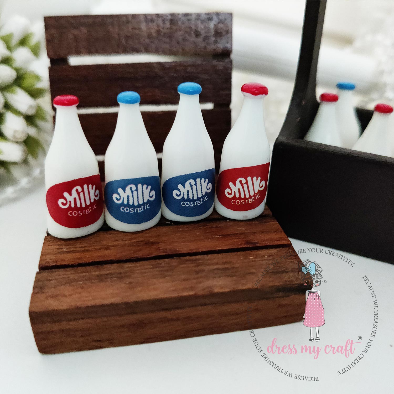 Miniature Milk Bottles #2
