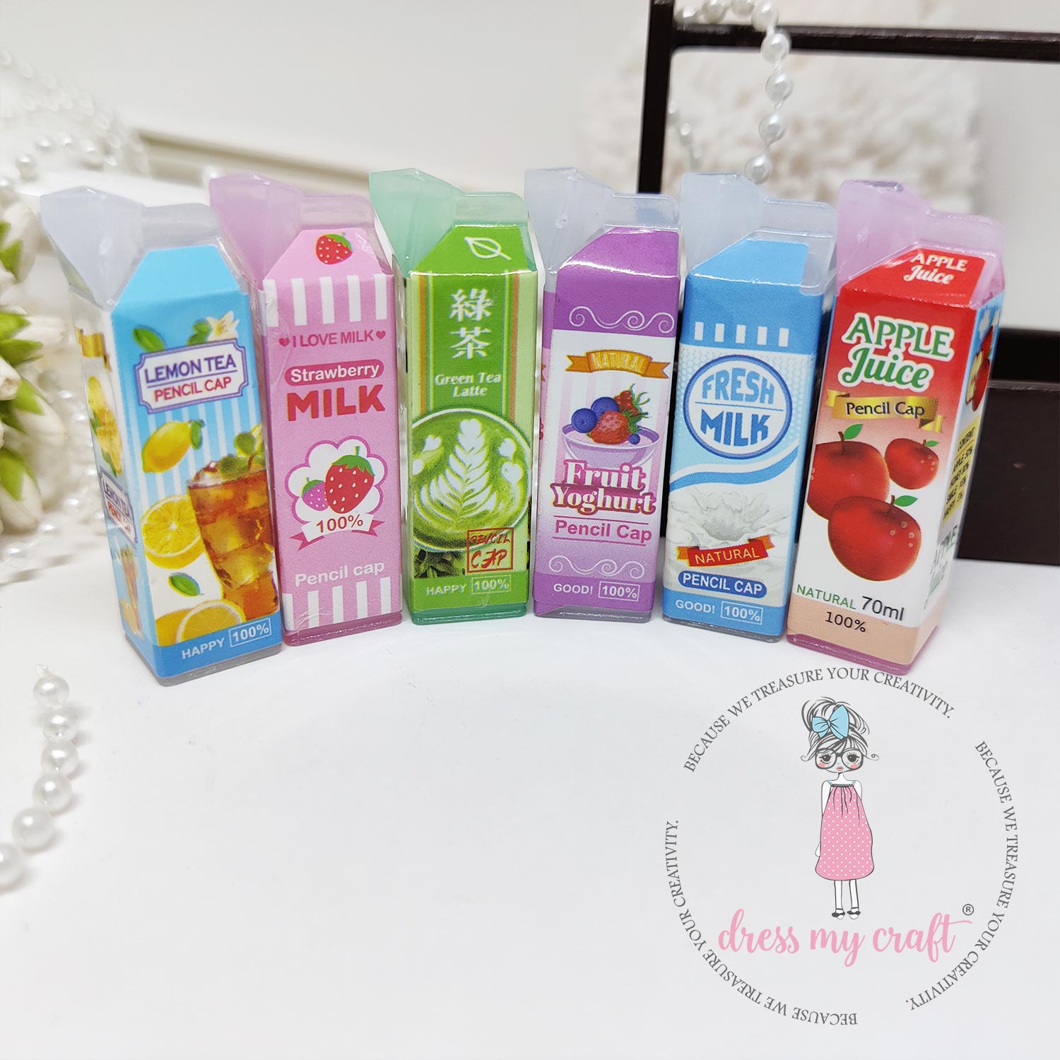 Miniature Tetra Pack Beverages