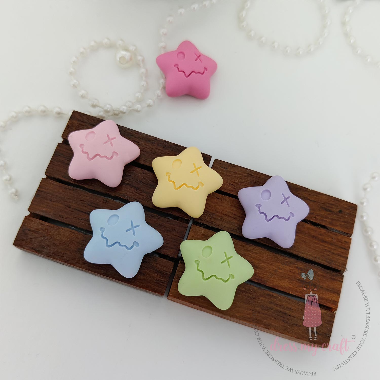 Miniature Pastel Stars
