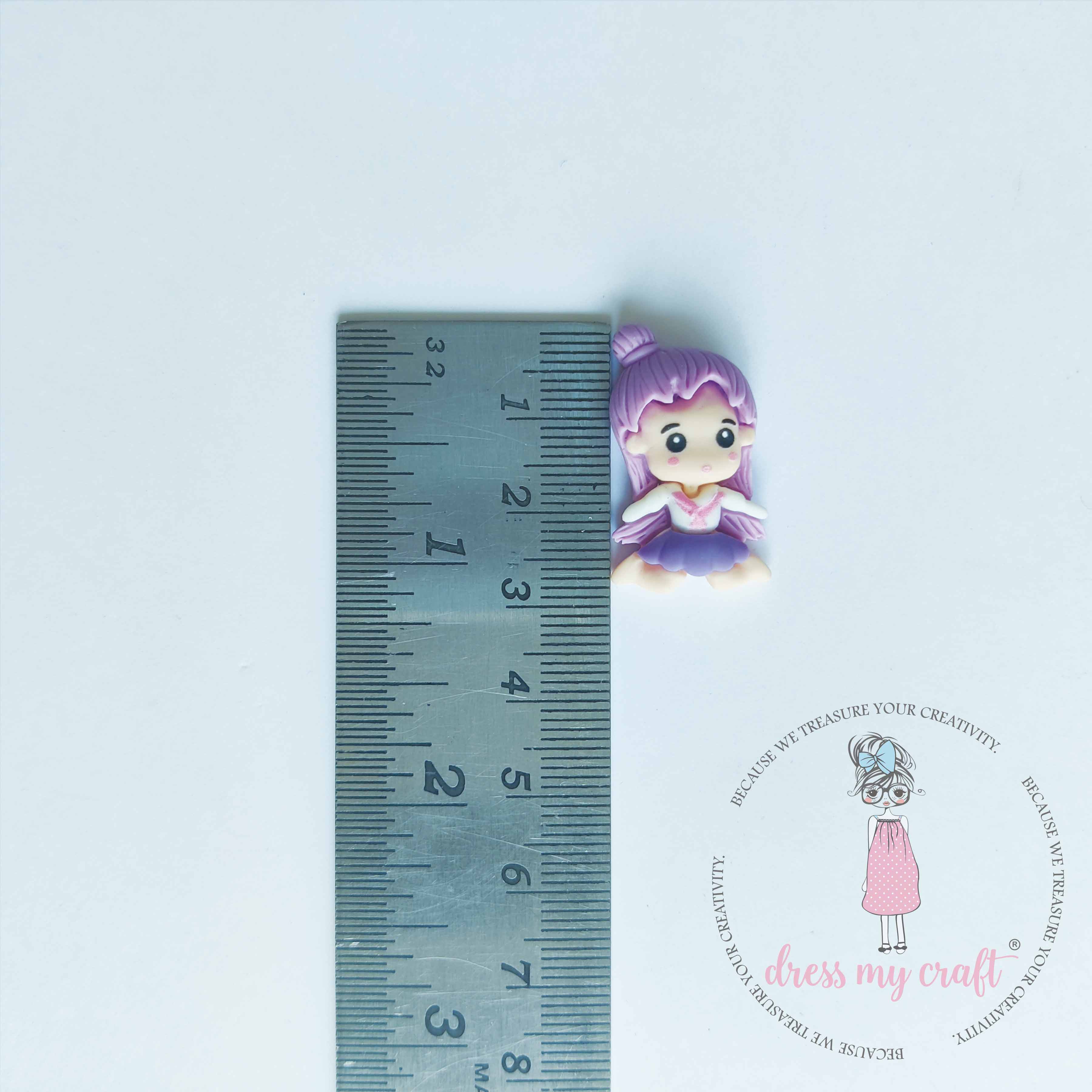 Miniature Figure Yoga Doll