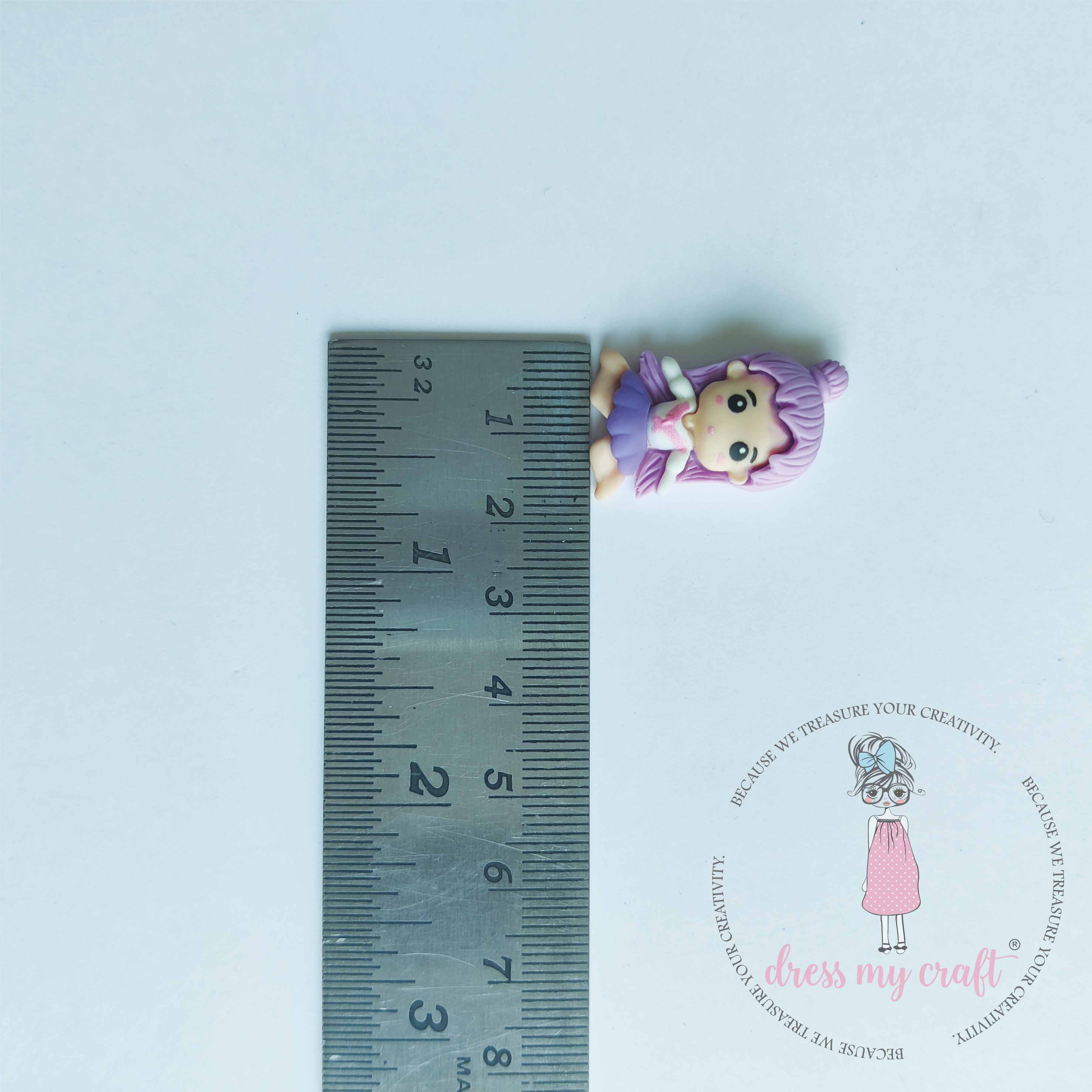 Miniature Figure Yoga Doll