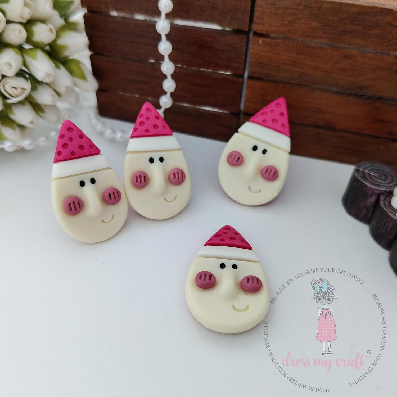 Miniature Cute Gnome Face