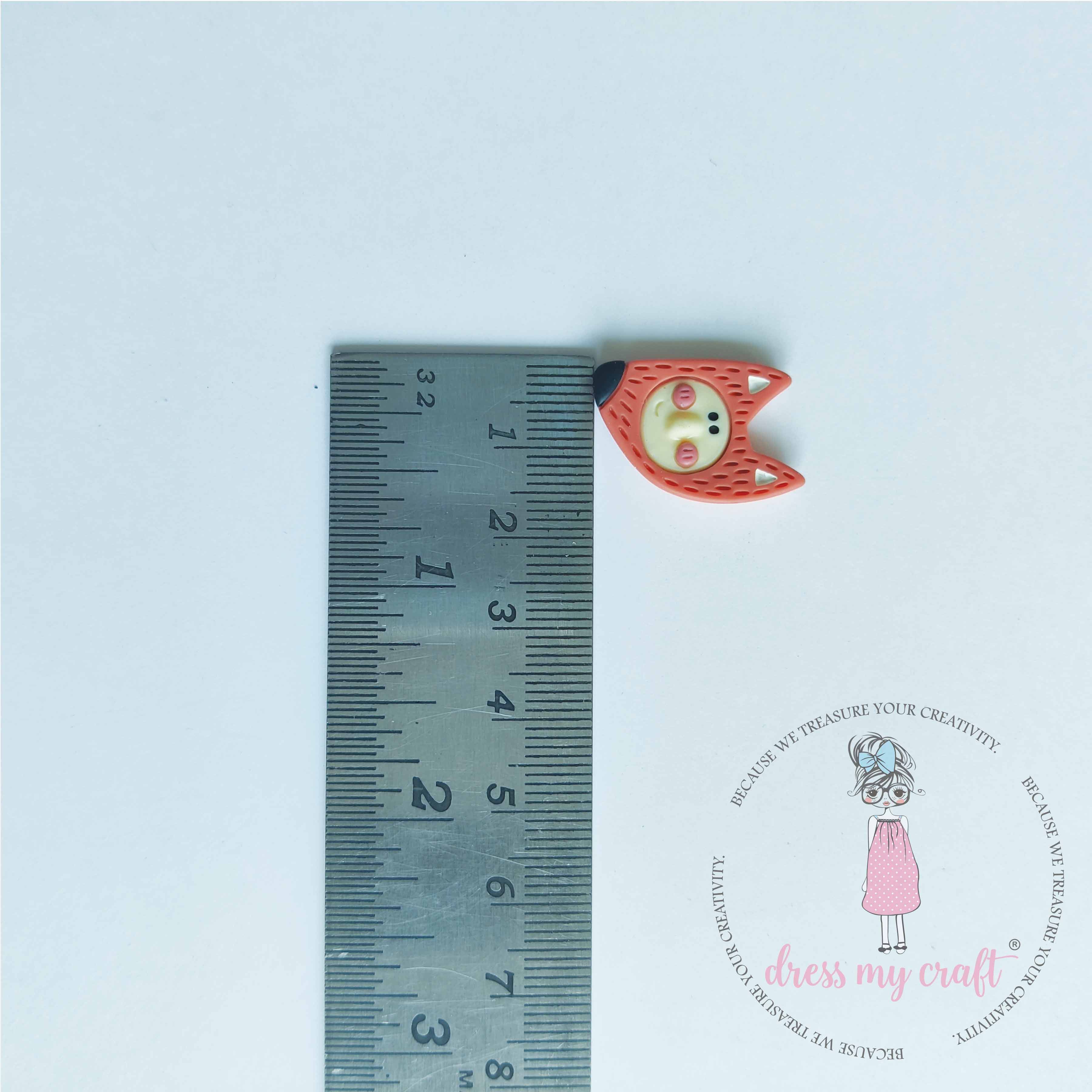 Miniature Cute Fox Face