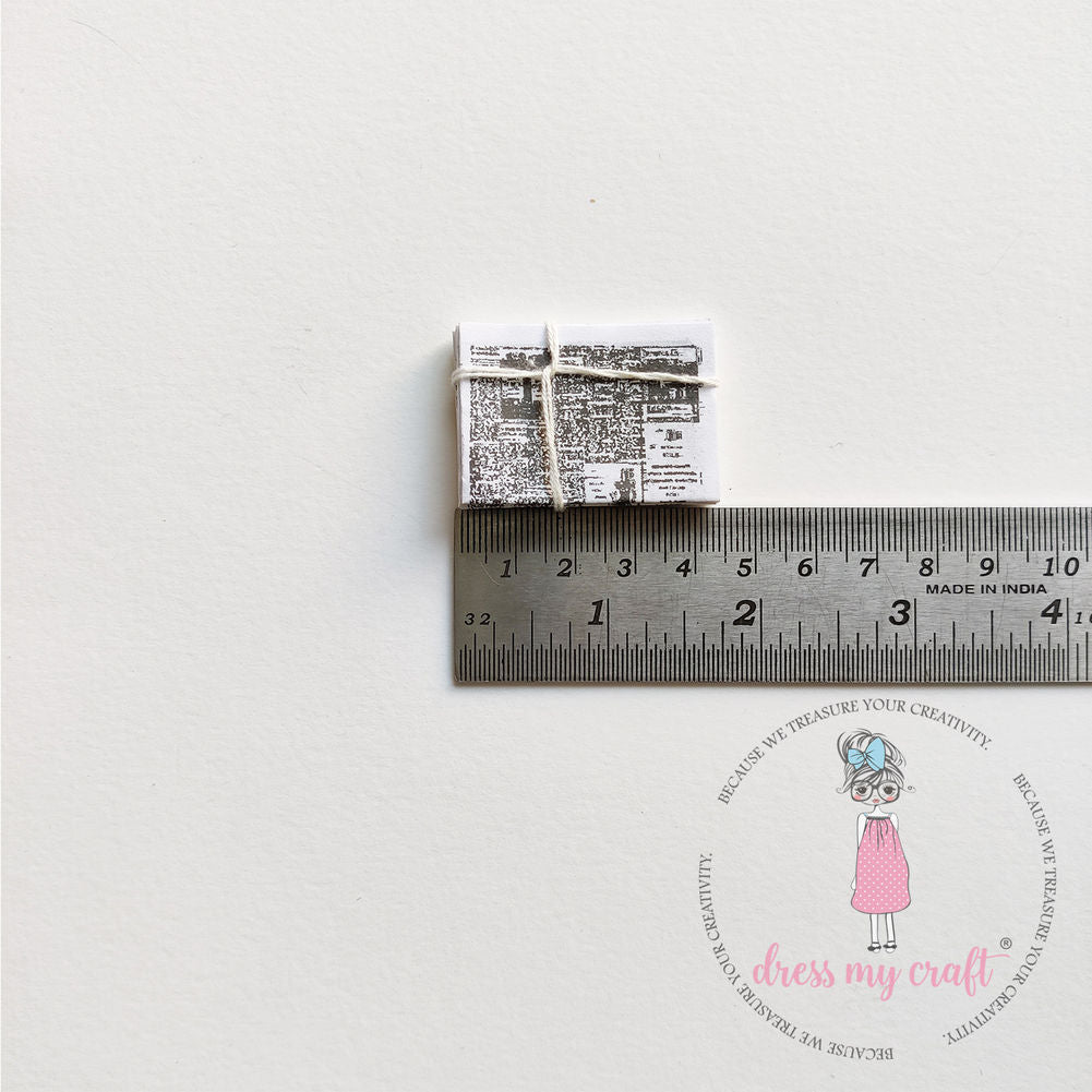 Miniature Newspaper Bundle