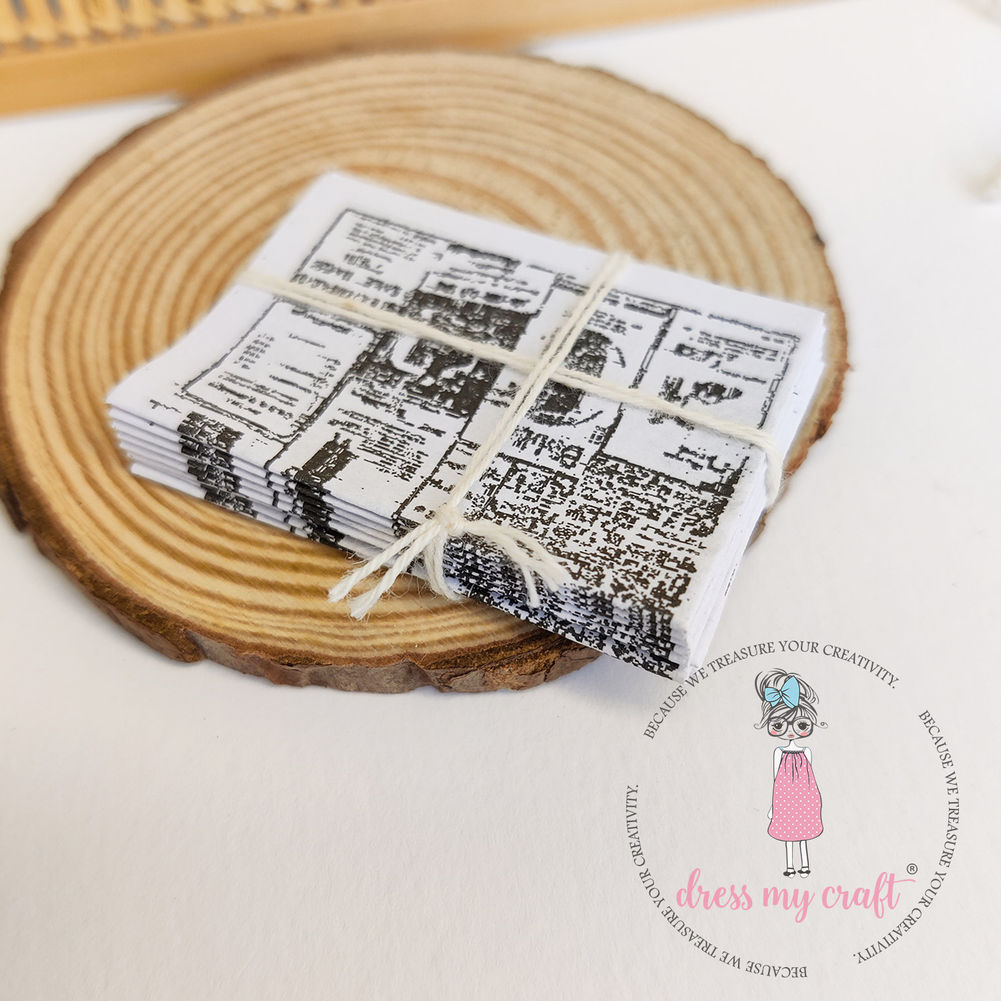 Miniature Newspaper Bundle