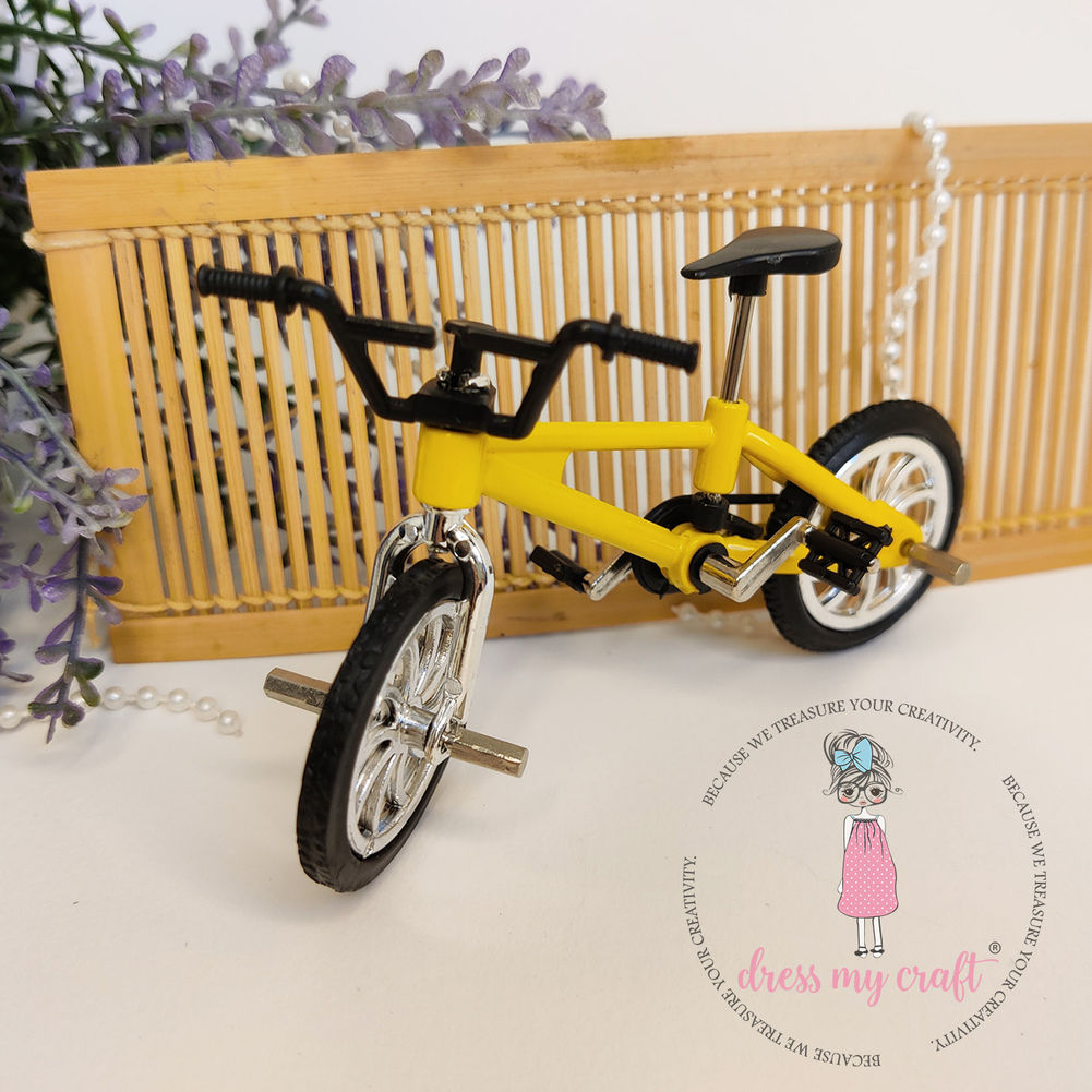 Miniature Bicycle - Yellow