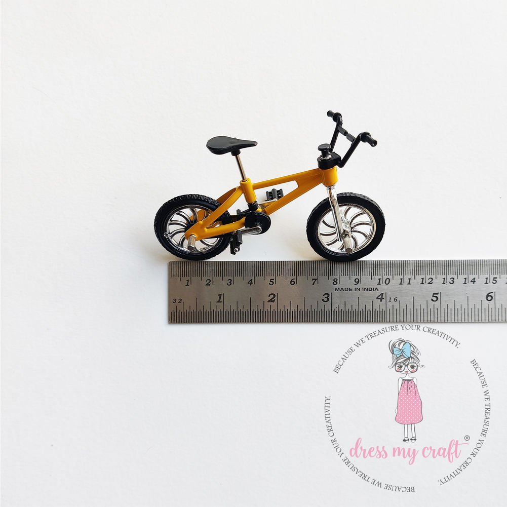 Miniature Bicycle - Yellow