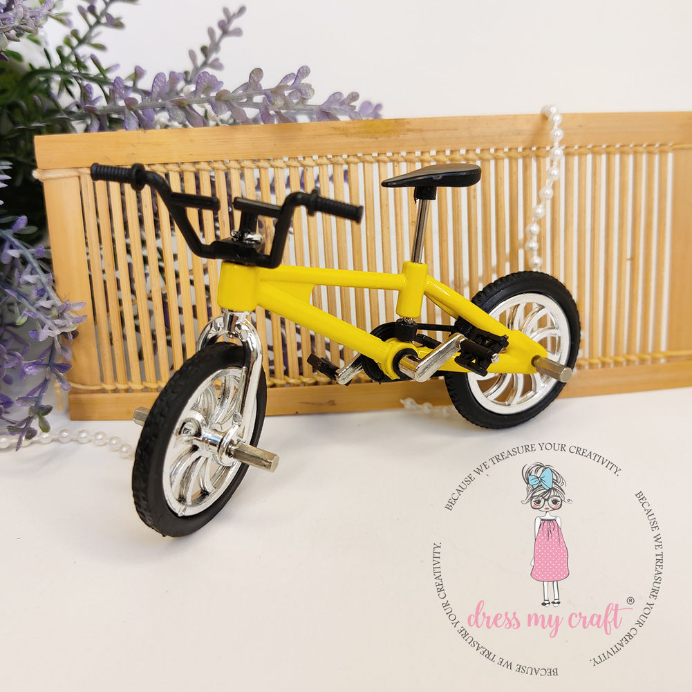 Miniature Bicycle - Yellow