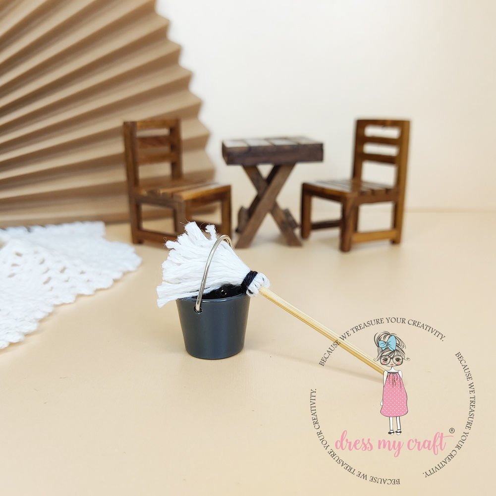 Miniature Bucket With Mop