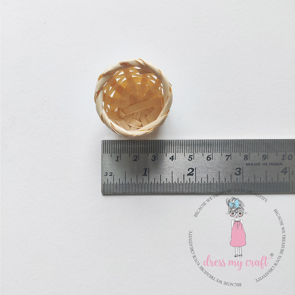 Miniature Basket With Napkin