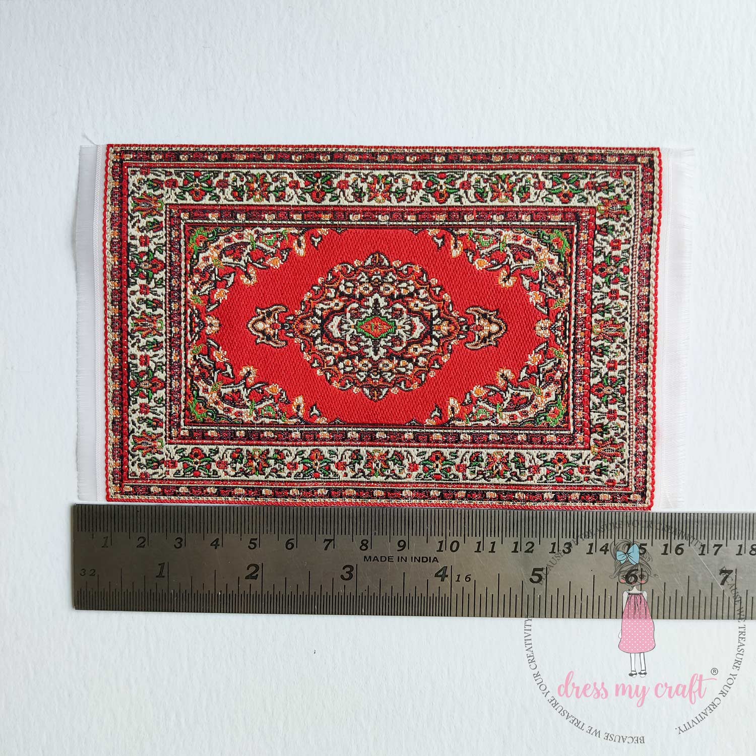 Miniature Floor Red Carpet - Small