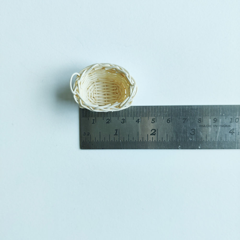 Miniature Wicker Basket - Oval