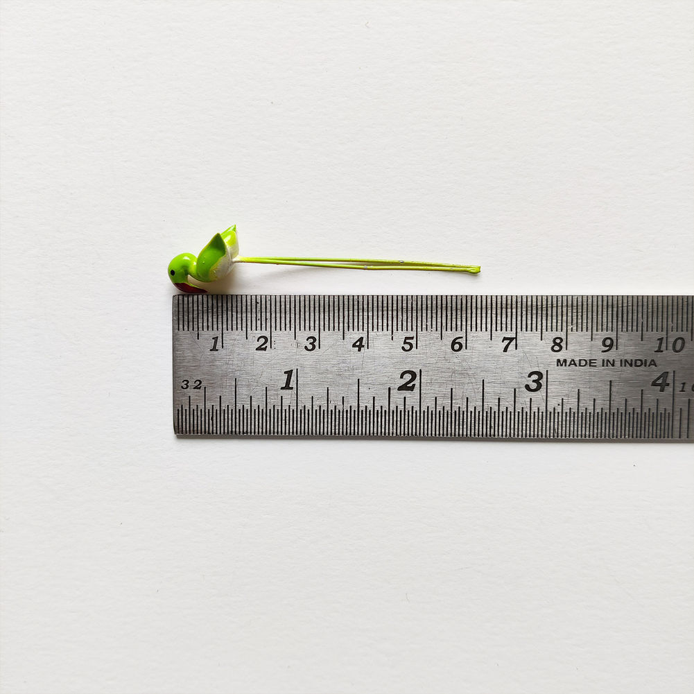 Miniature Green Toucan With Wire