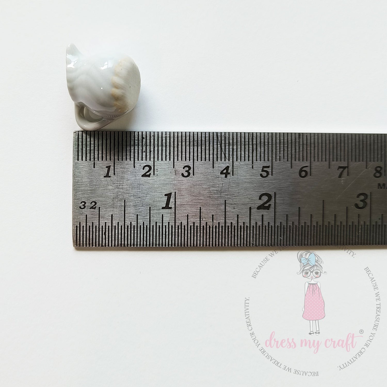 Miniature Water Jug - White