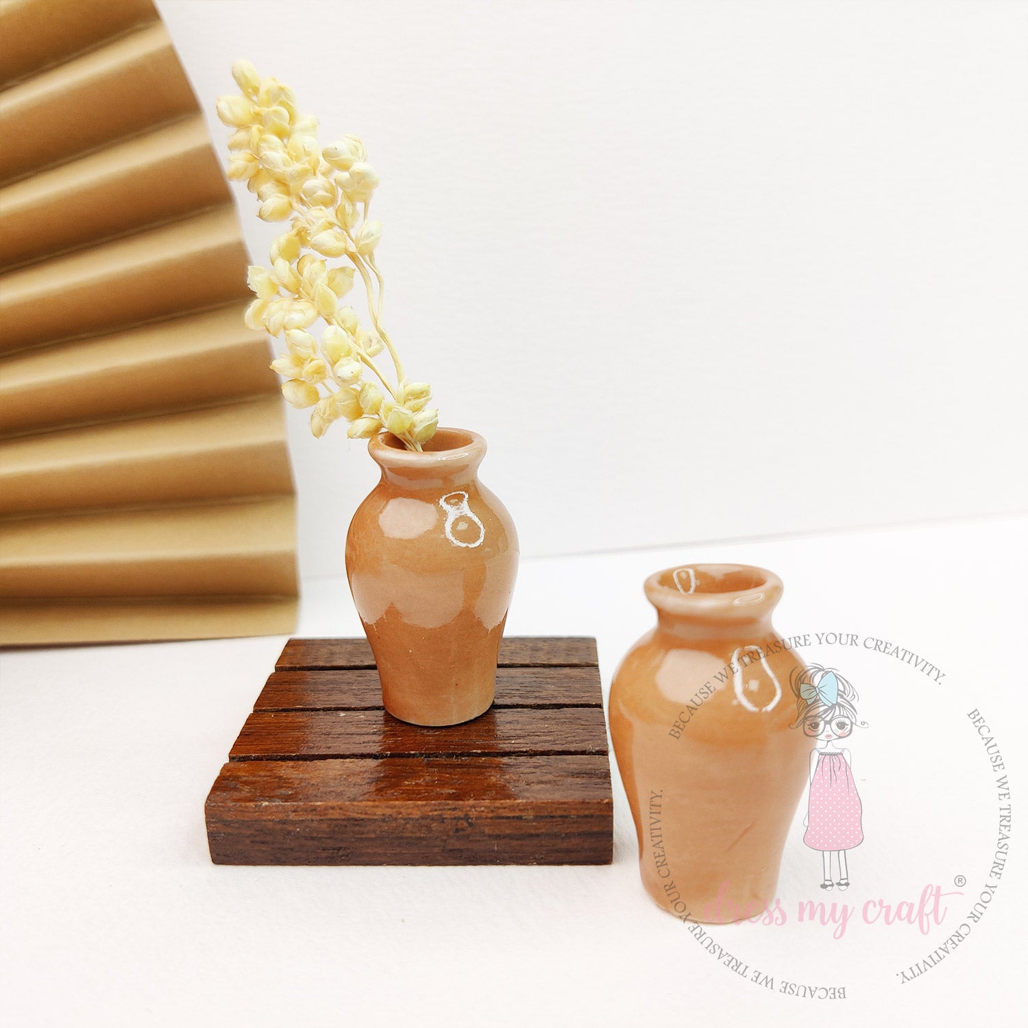 Miniature Vase - Peach