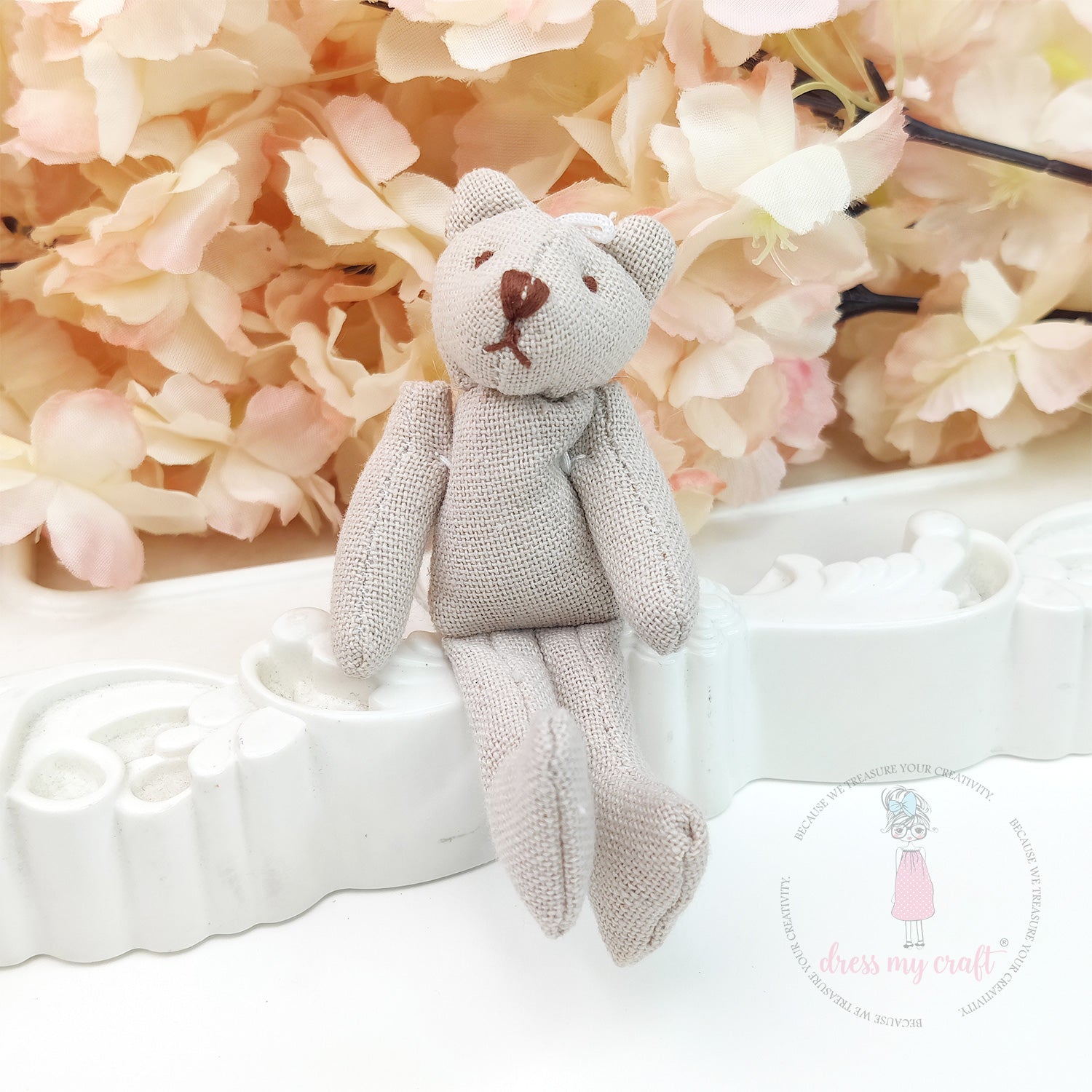 Miniature Cotton Stitched Teddy Bear – CRAFTERS CORNER