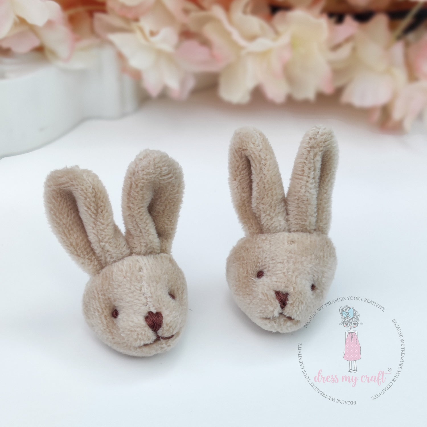 Miniature Velvet Bunny Head