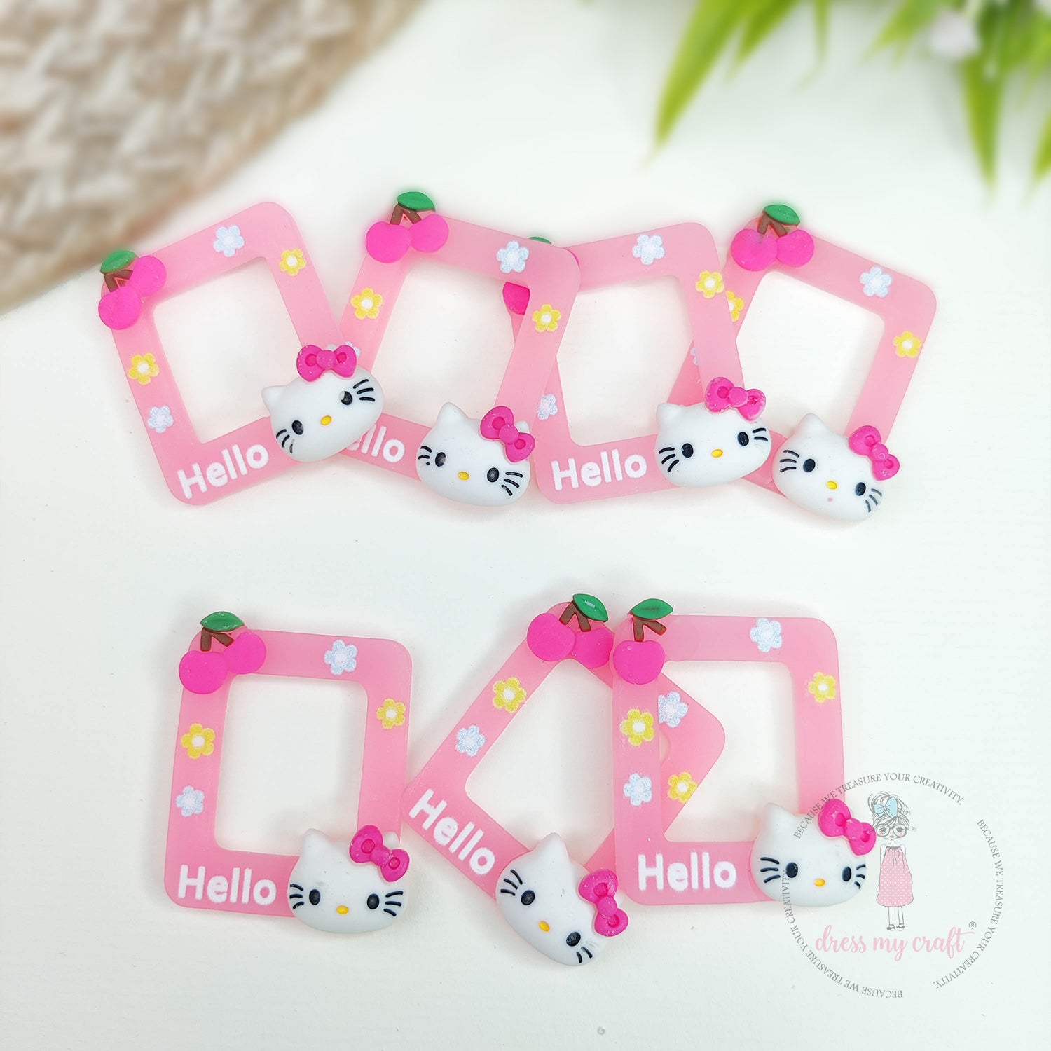 Hello Kitty Body Frame Miniature Hello Kitty Frames – CRAFTERS CORNER
