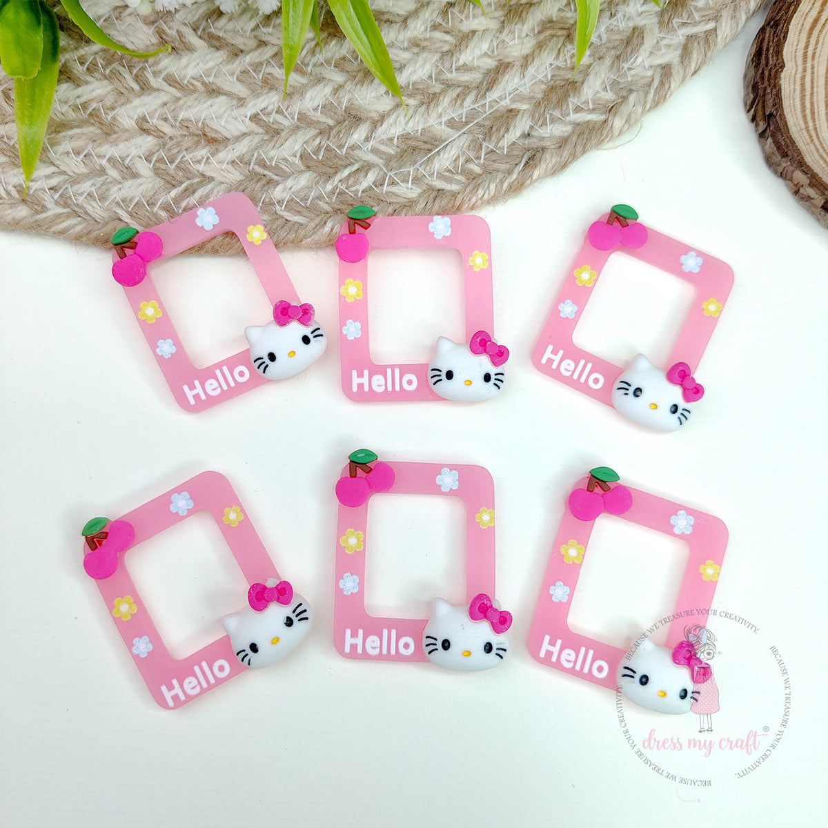 Hello Kitty Deep Frame Miniature Hello Kitty Frames – CRAFTERS CORNER