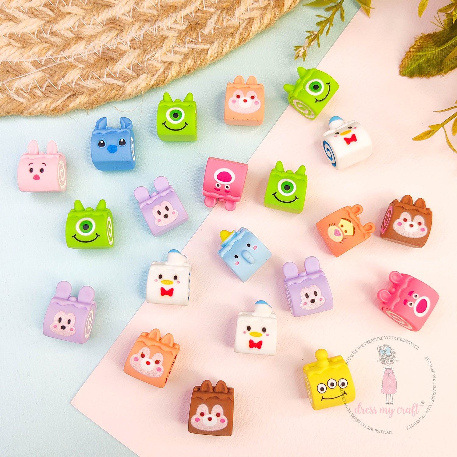 Miniature Cute Cream Rolls