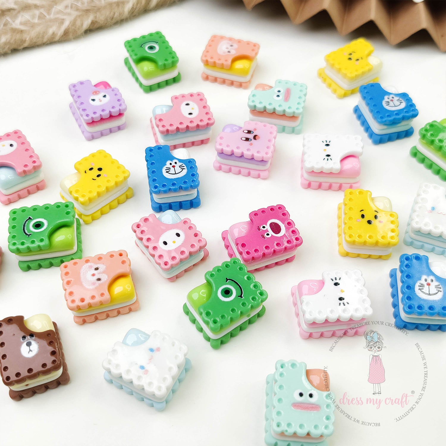 Miniature Ice-cream Biscuits
