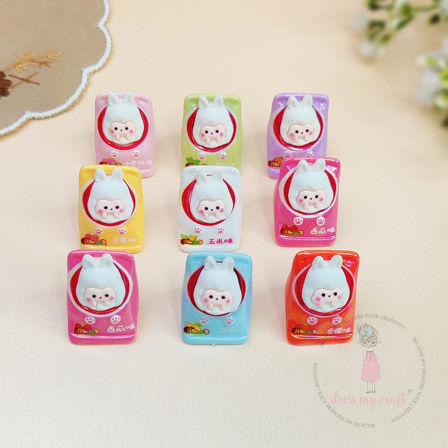 Miniature Juices Tetra Packs