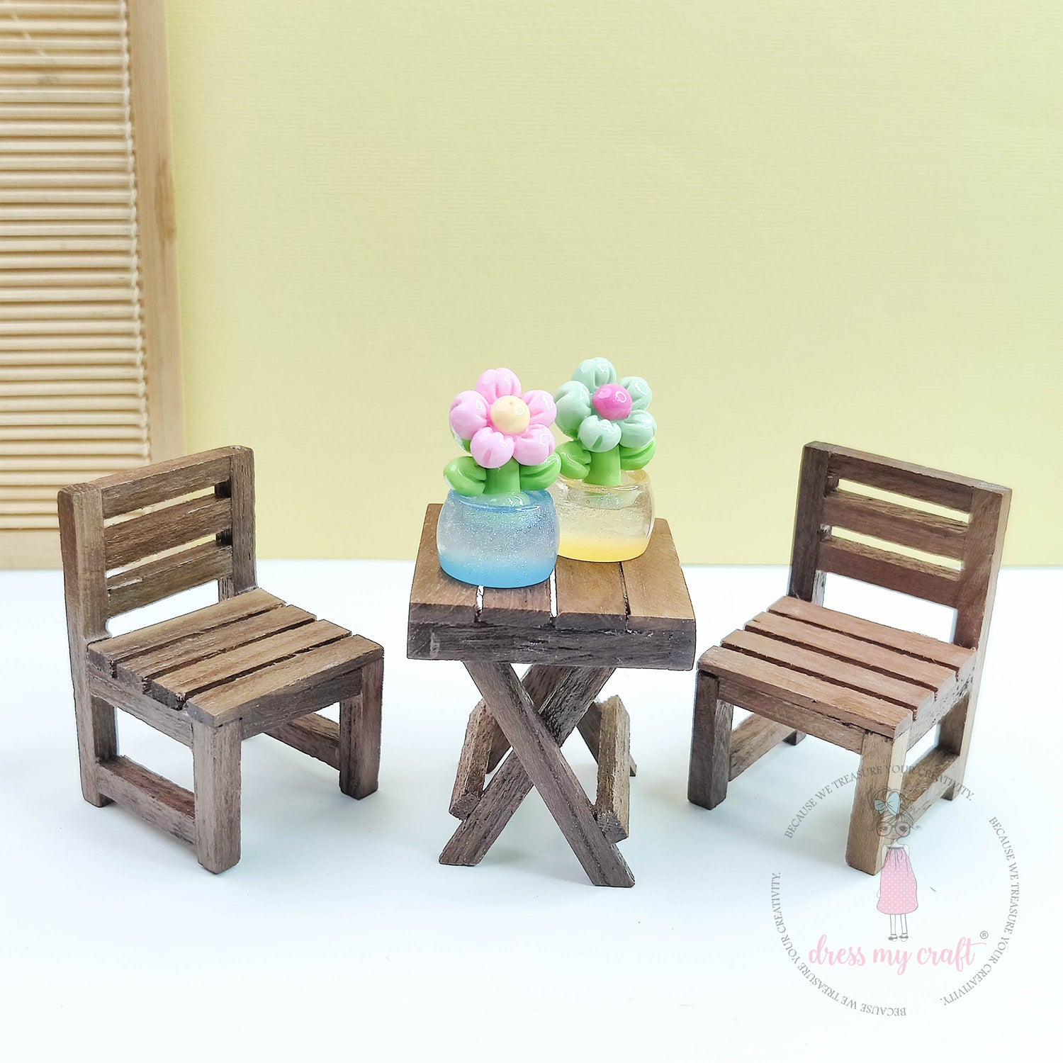 Miniature Glitter Potted Plants
