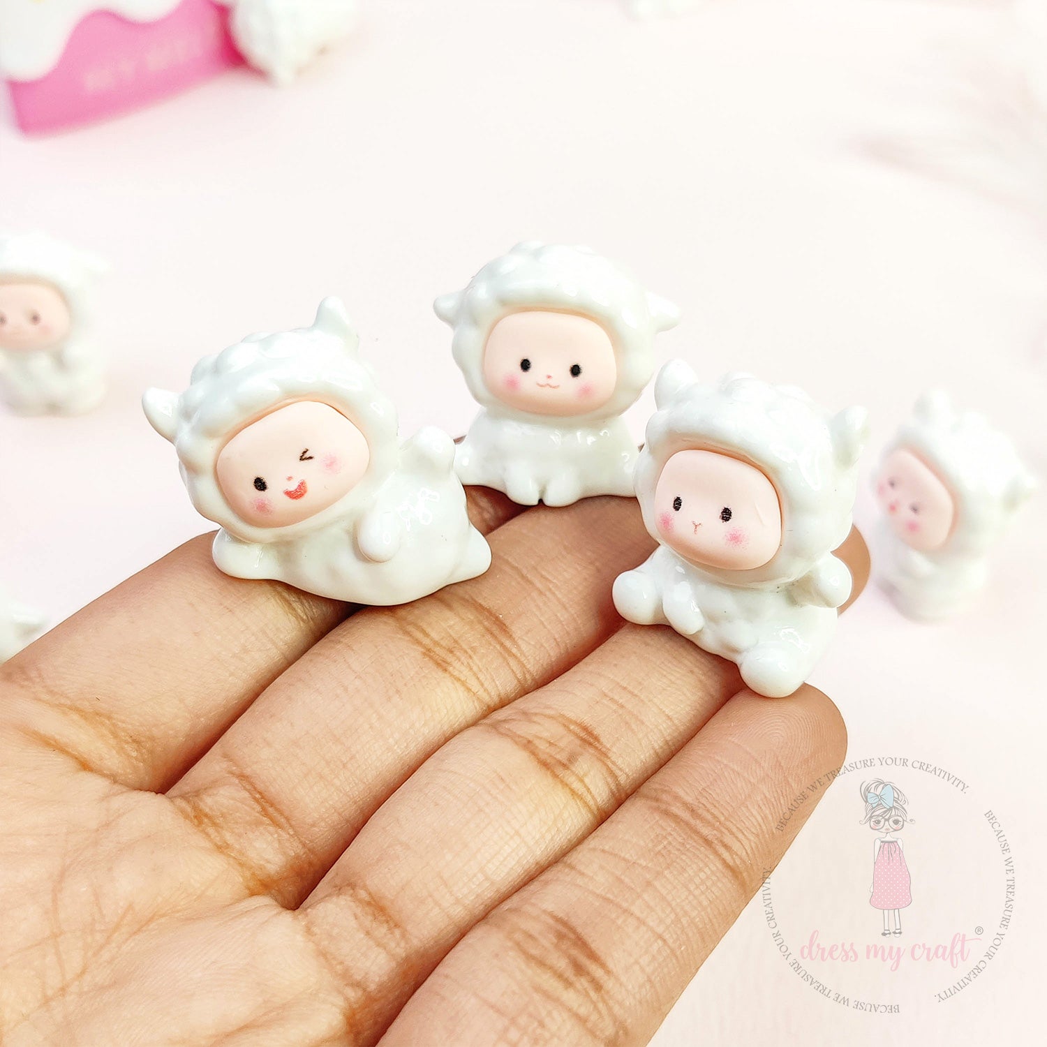 Miniature Cute Little Sheep