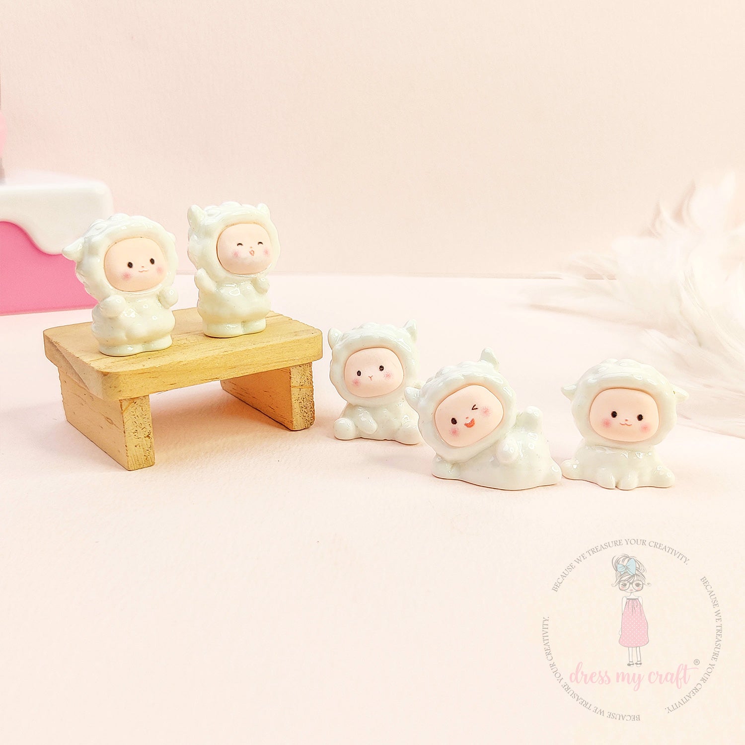 Miniature Cute Little Sheep