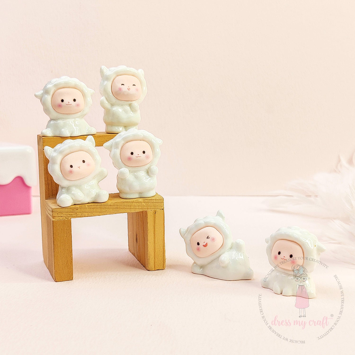Miniature Cute Little Sheep