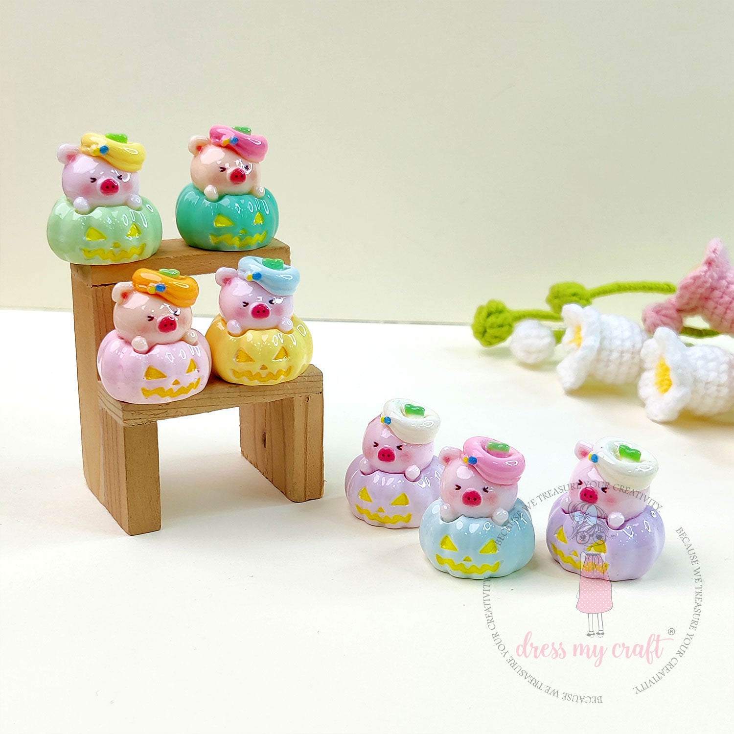 Miniature Pumpkin Piggies