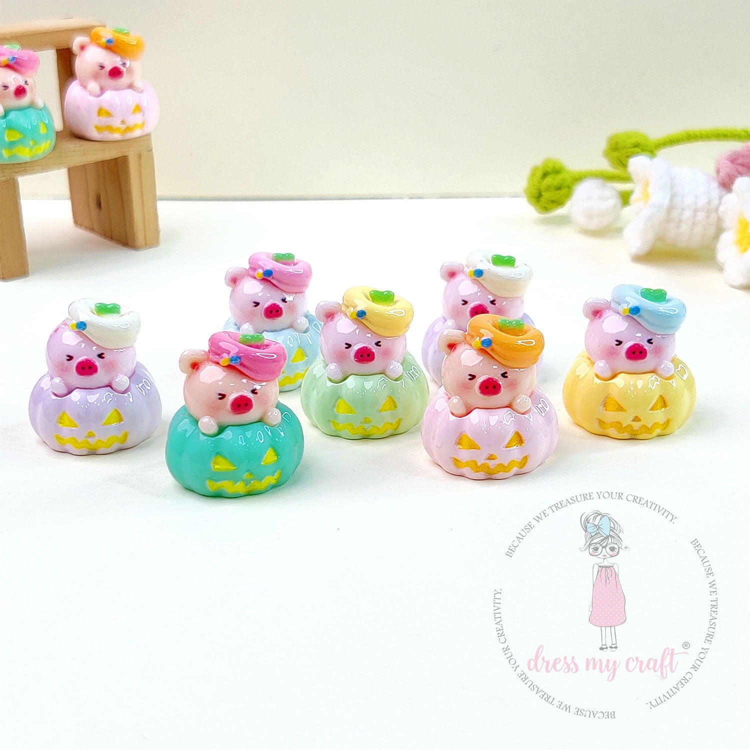 Miniature Pumpkin Piggies