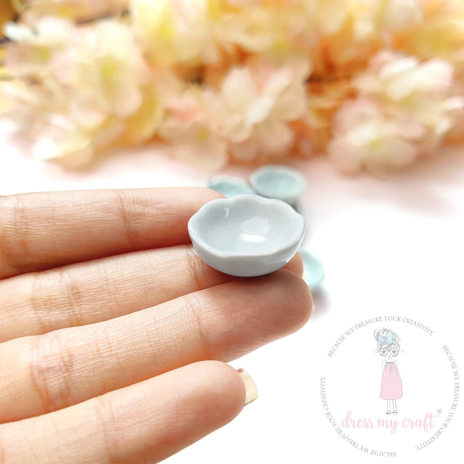Miniature Flower Bowls - Big
