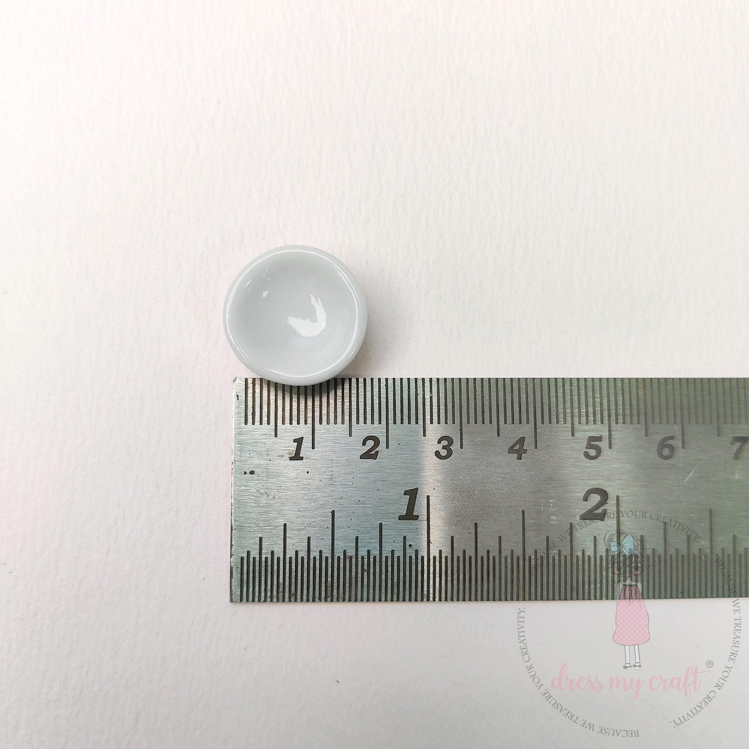 Miniature White Bowls