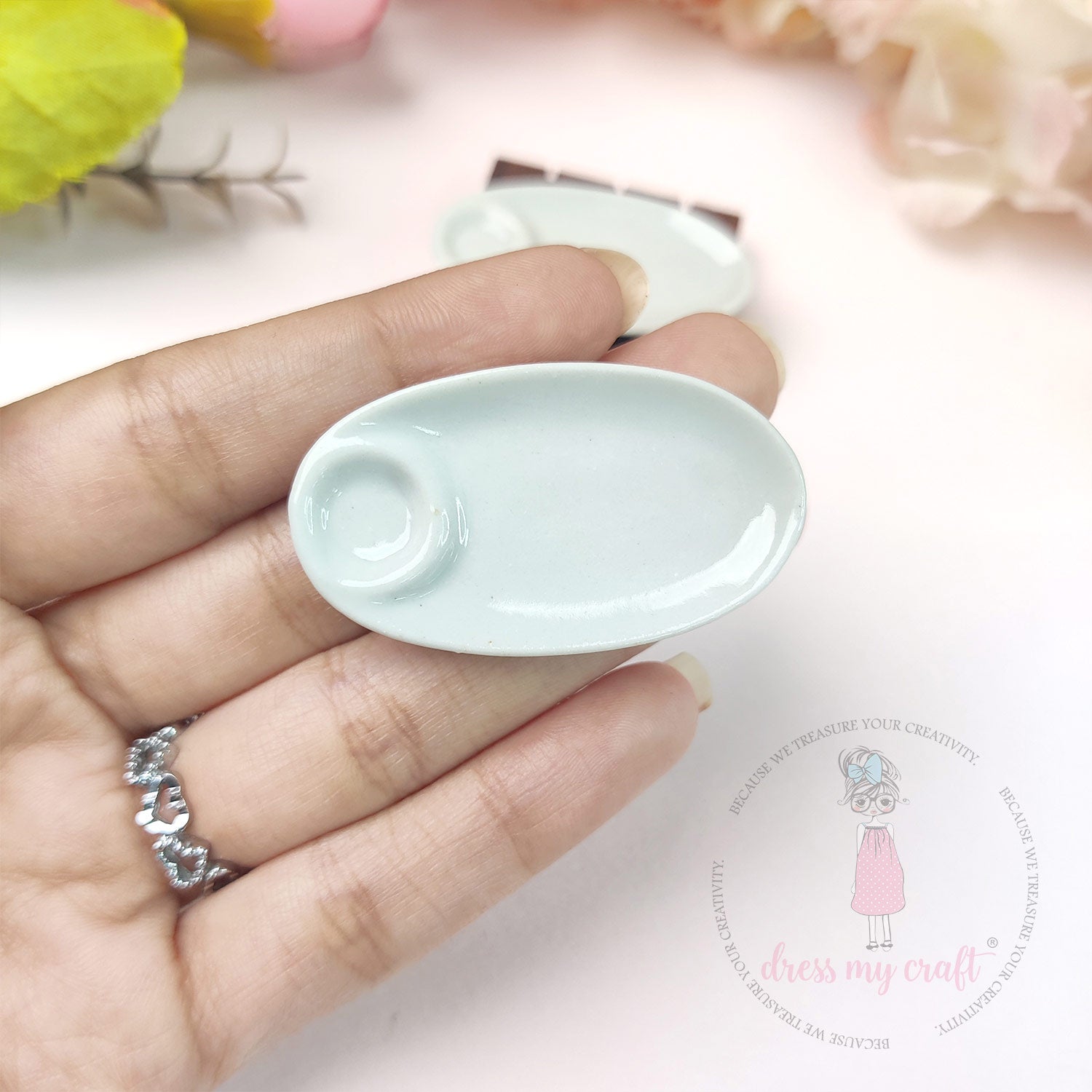 Miniature Oval Snacks Trays