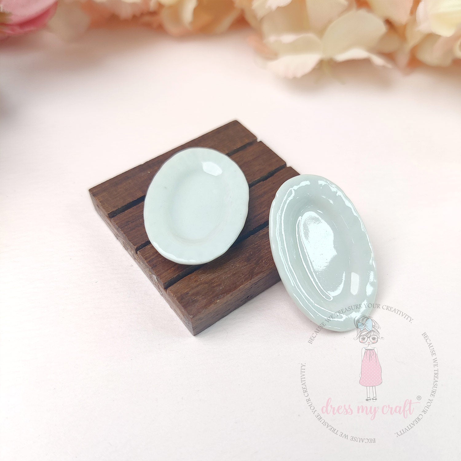 Miniature Oval Rice Trays