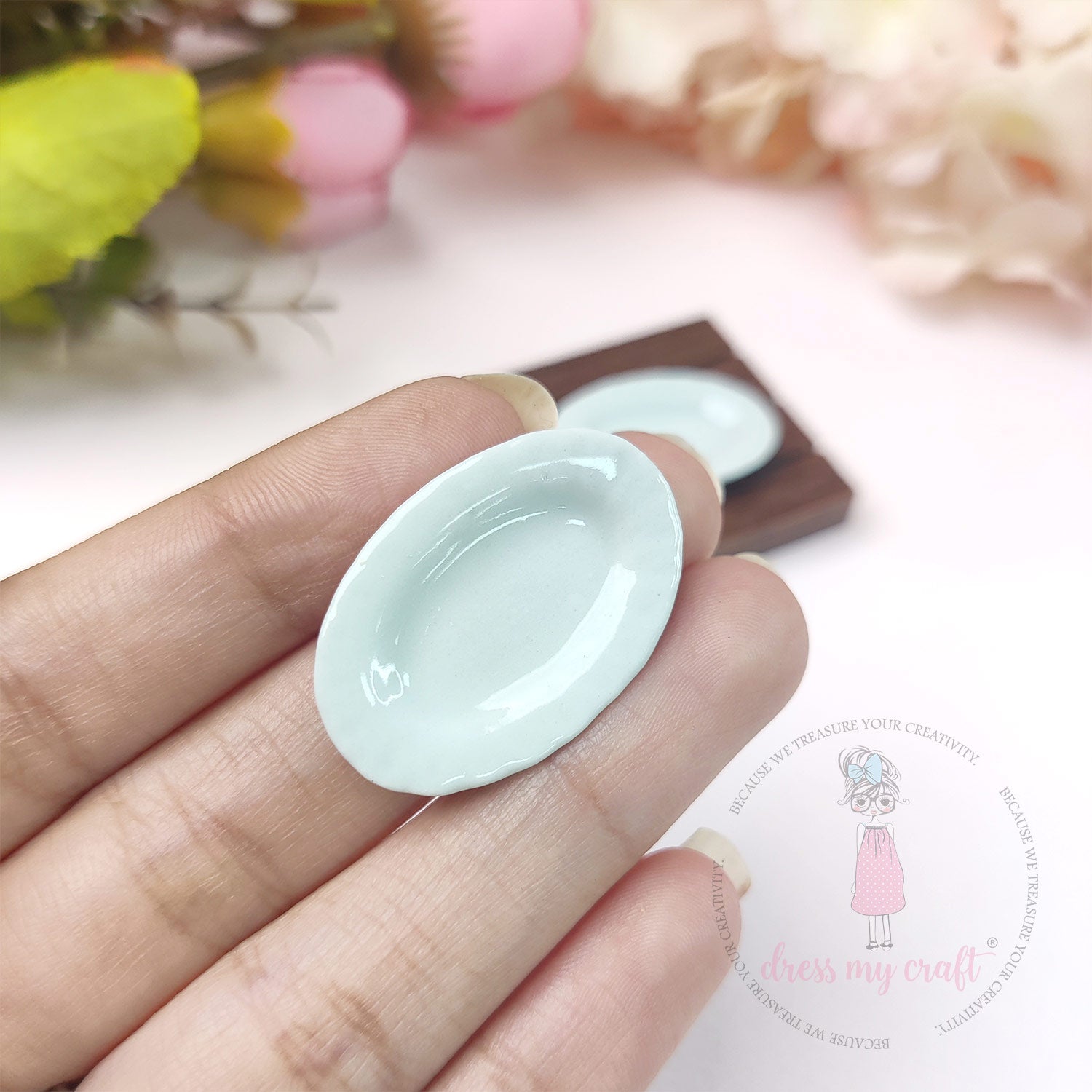 Miniature Oval Rice Trays