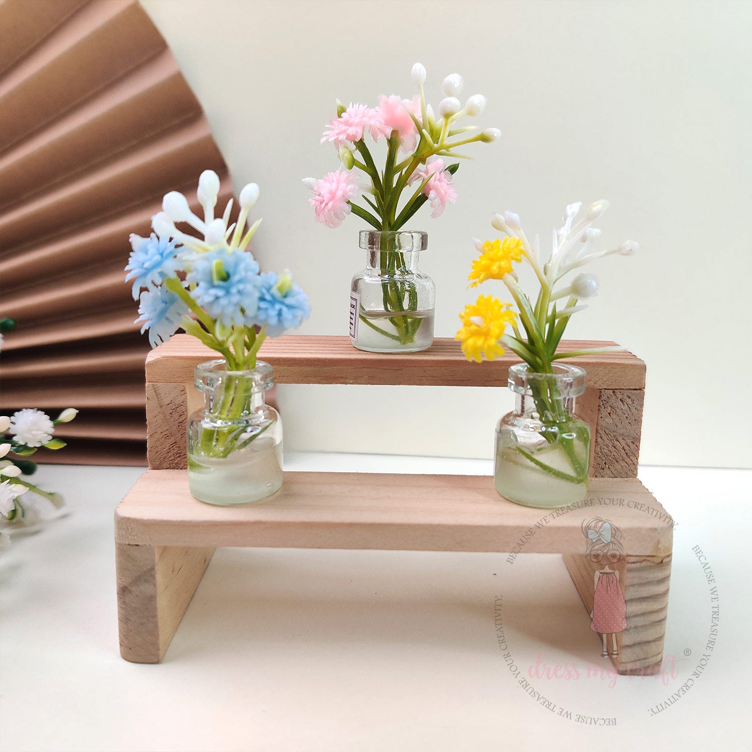 Miniature Good Luck Flower Pots