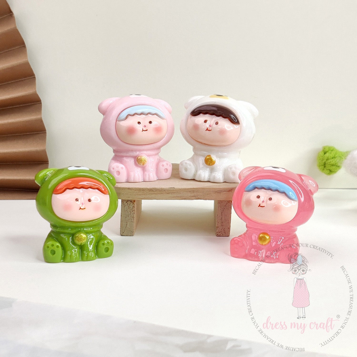 Miniature Kawaii Bear Beans - Assorted