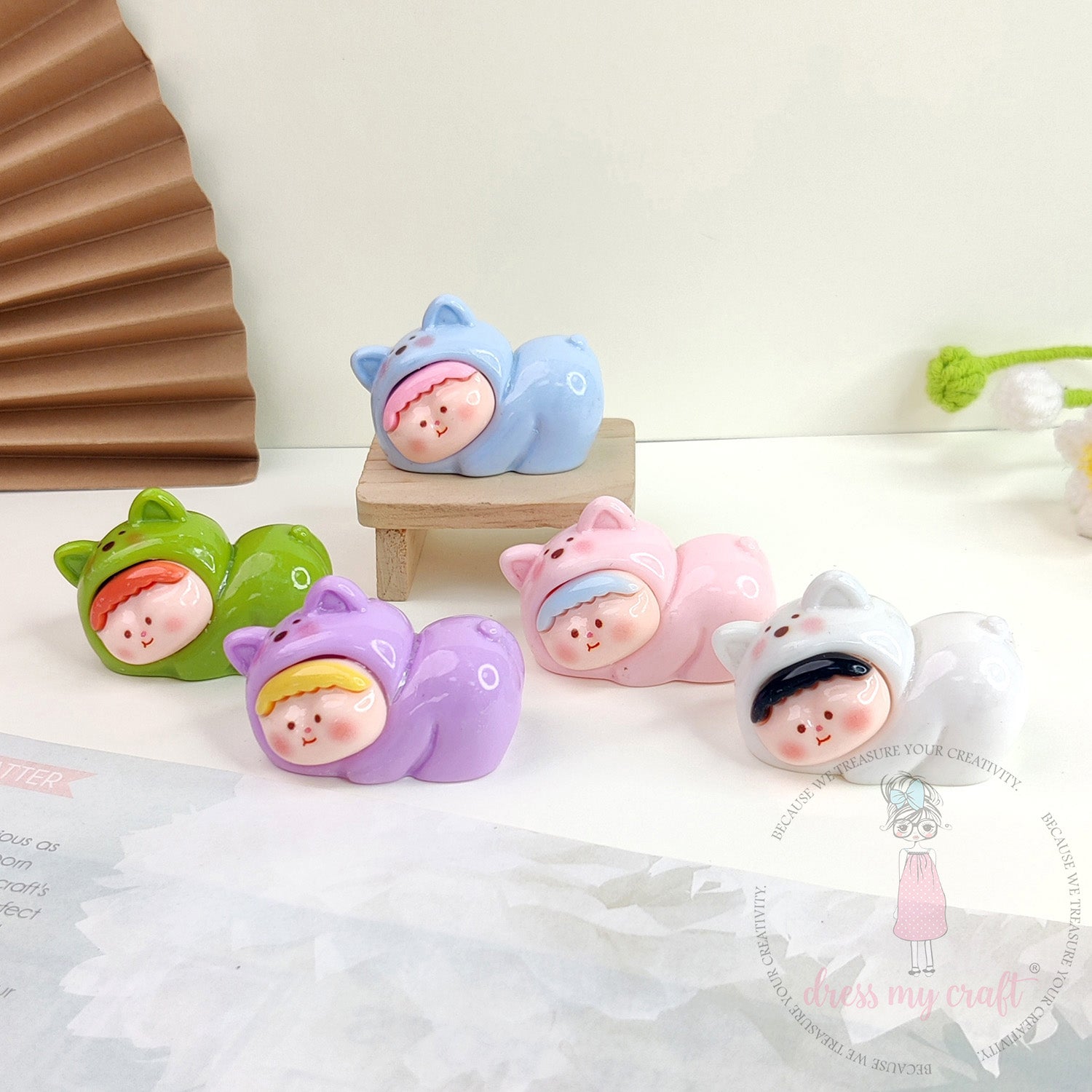 Miniature Kawaii Cozy Cub Beans - Assorted