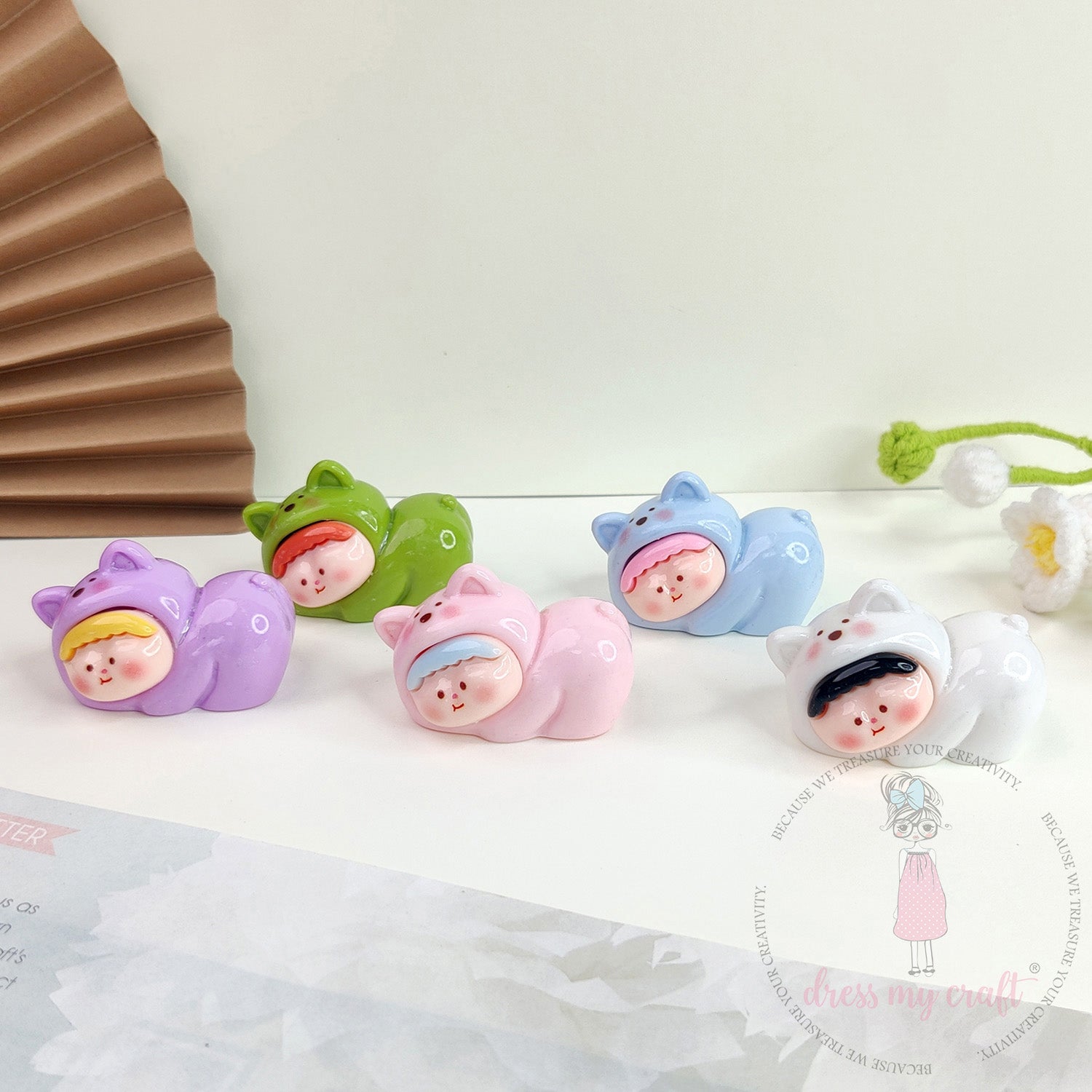 Miniature Kawaii Cozy Cub Beans - Assorted