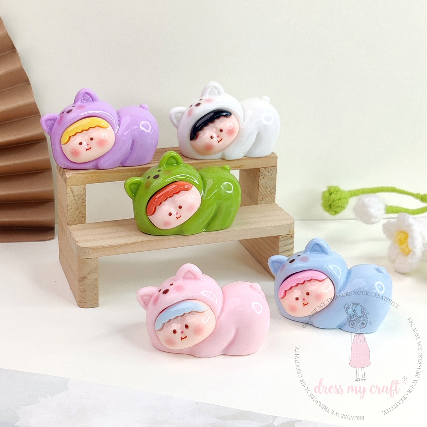 Miniature Kawaii Cozy Cub Beans - Assorted