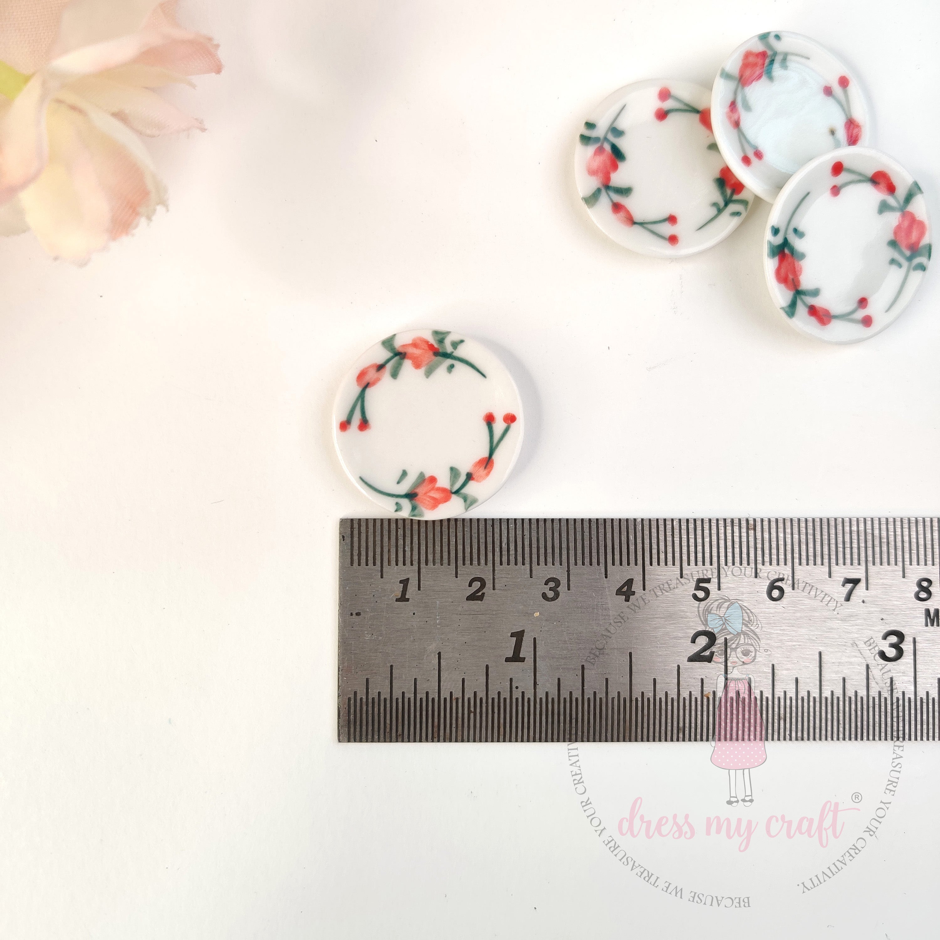 Miniature Cherry Bloom Plates