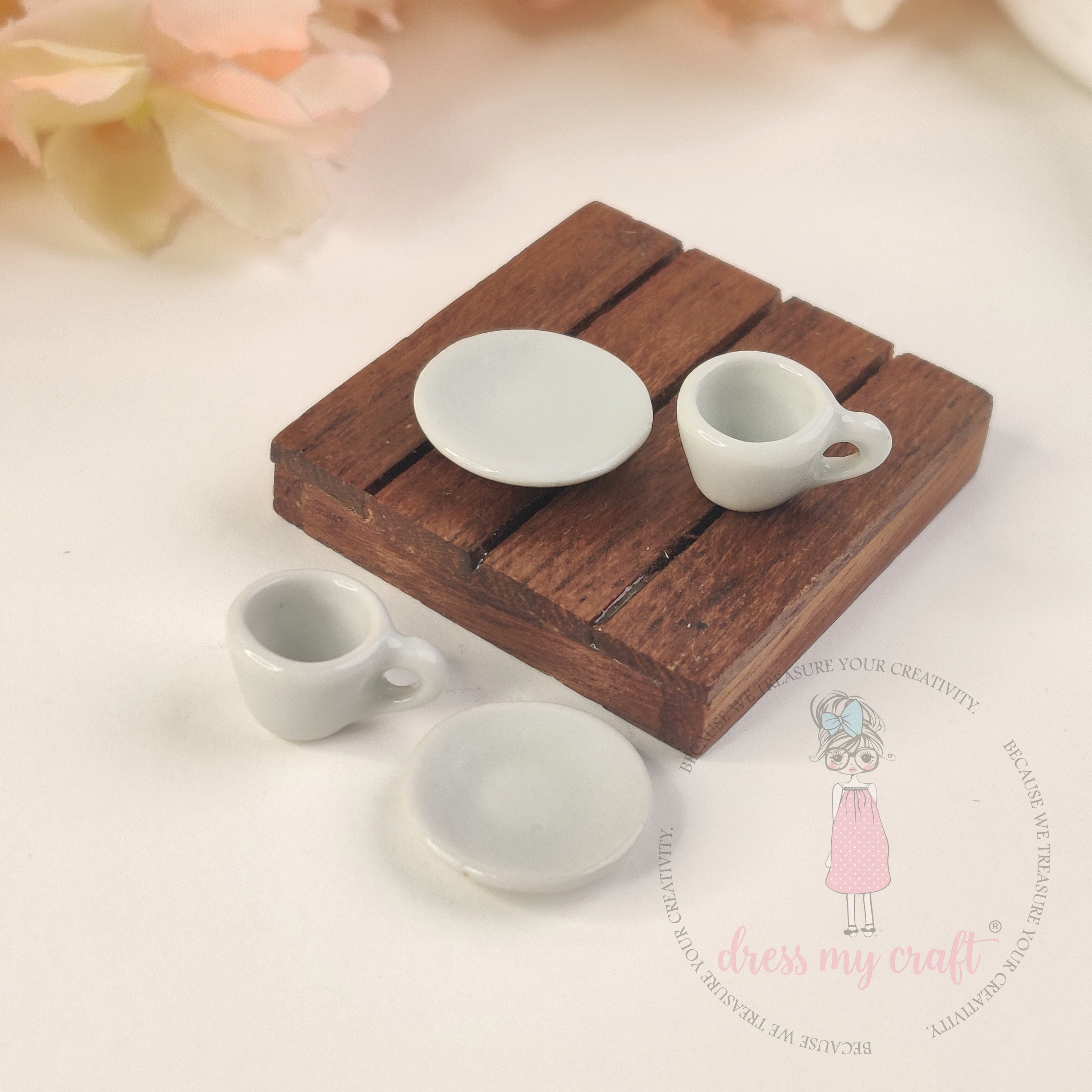 Miniature Tiny Elegance Tea Set