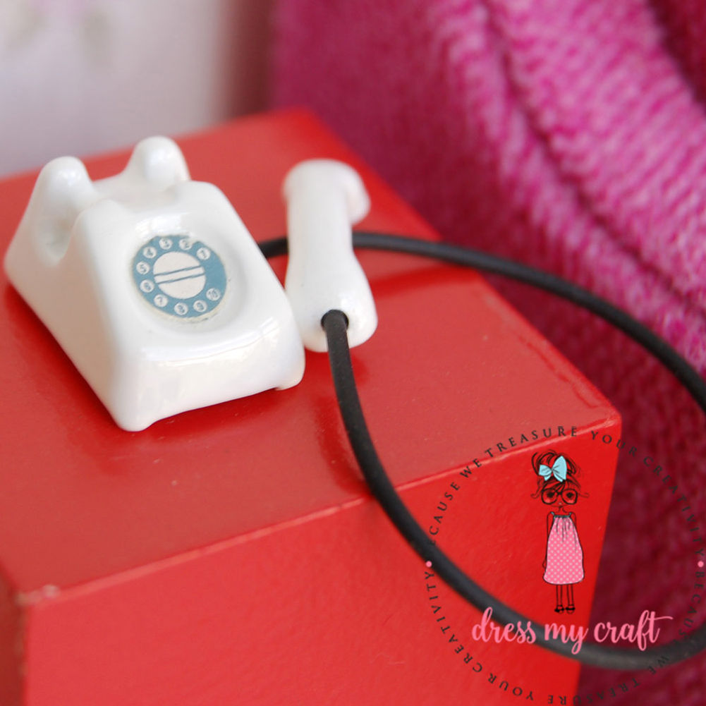 Miniature Retro Phone